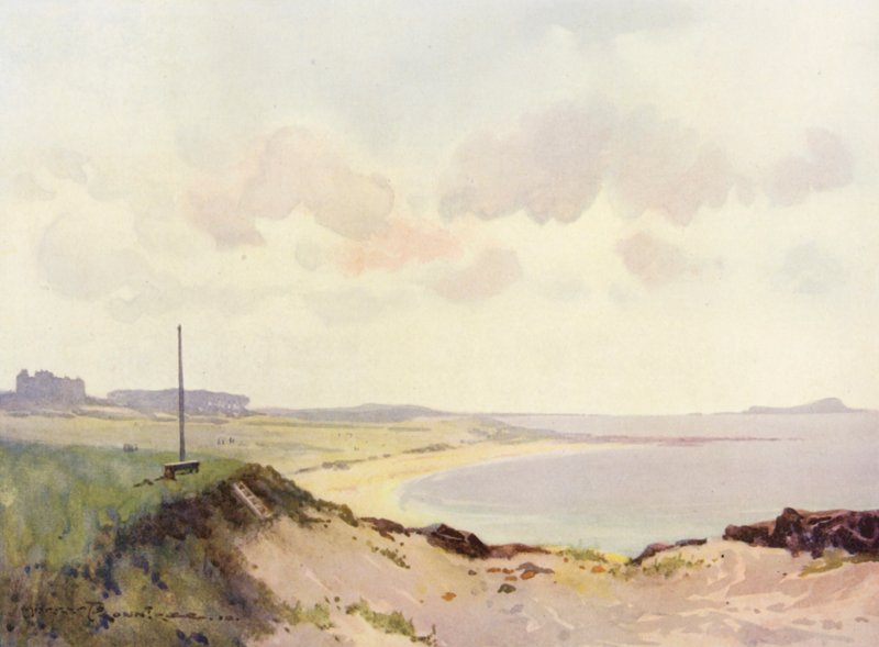 Campi da Golf: North Berwick, il secondo tee da Harry (1878 1950) Rountree