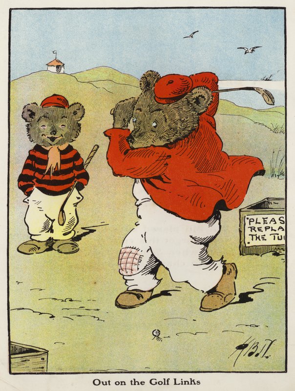 Fuori sui campi da golf da Harry B Neilson
