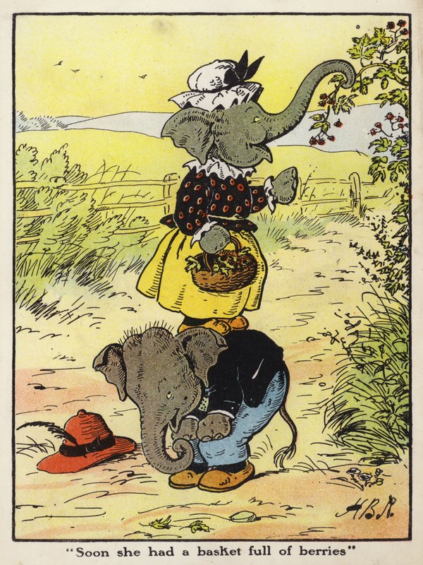 "Presto aveva un cesto pieno di bacche" da Harry B Neilson