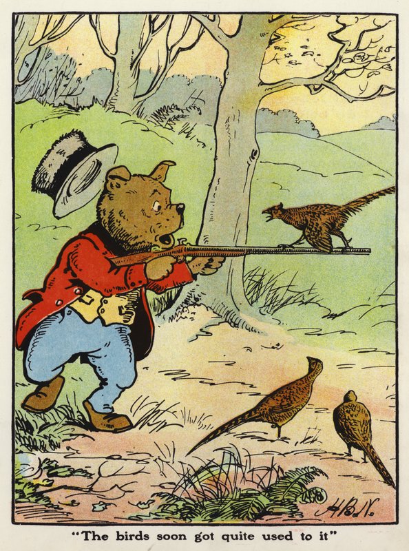Gli uccelli si abituarono presto da Harry B Neilson