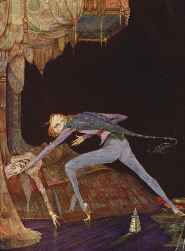 Edgar Allan Poe: Gridò una volta, una sola volta da Harry Clarke