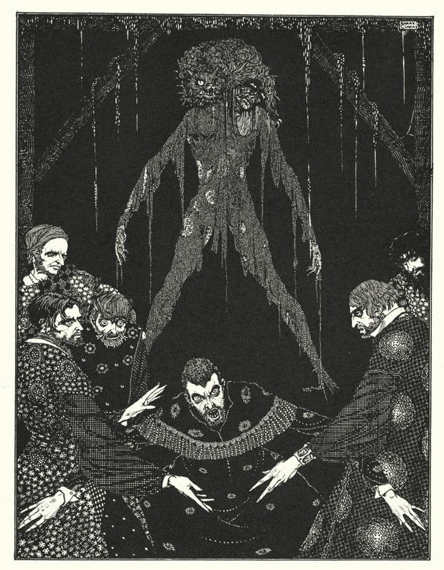 Edgar Allan Poe: Il Gatto Nero da Harry Clarke