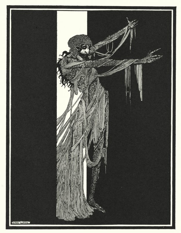 Edgar Allan Poe: La Caduta della Casa degli Usher da Harry Clarke