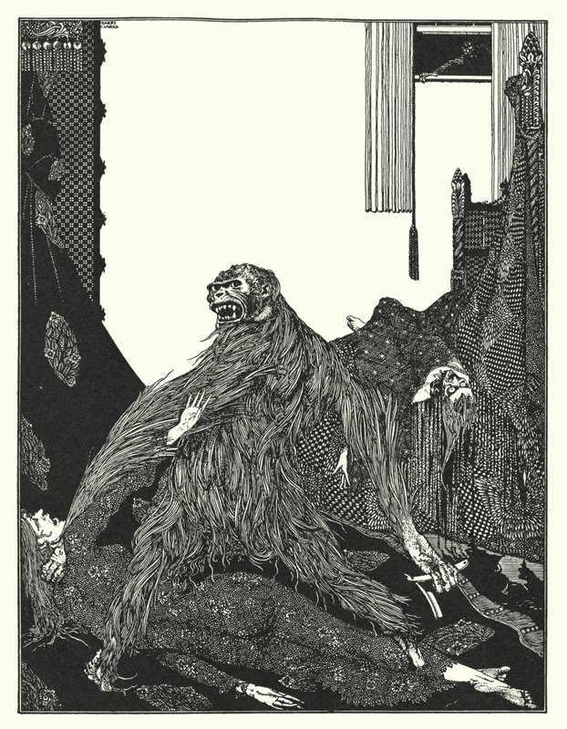 Edgar Allan Poe: I Delitti della Rue Morgue da Harry Clarke