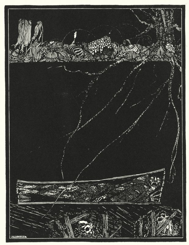 Edgar Allan Poe: La sepoltura prematura da Harry Clarke