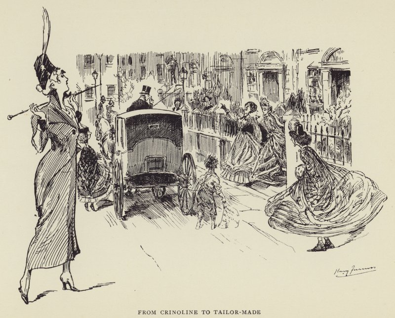 Dalla crinolina al su misura da Harry Furniss