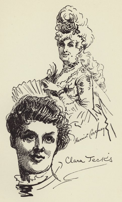 Harriet Coveney e Clara Jecks da Harry Furniss