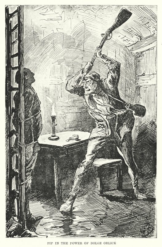 Illustrazione per Grandi Speranze di Charles Dickens da Harry Furniss