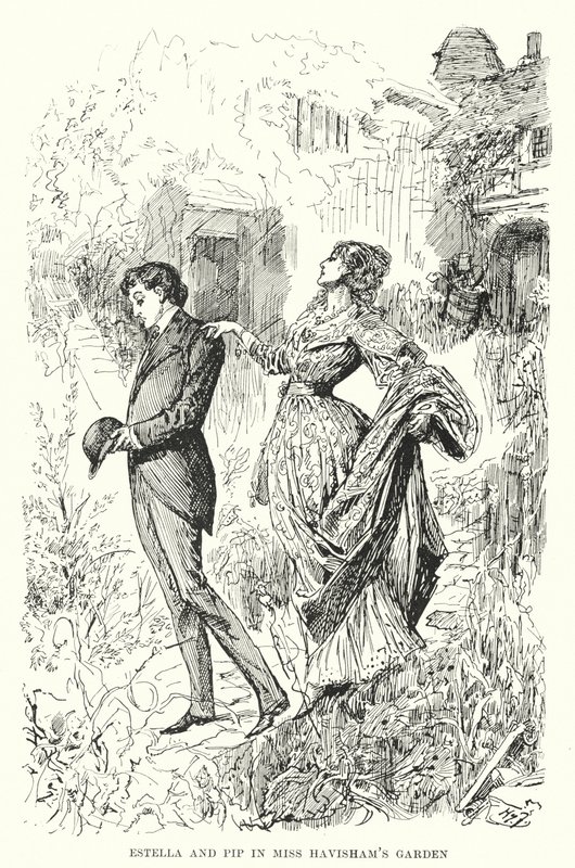 Illustrazione per Grandi Speranze di Charles Dickens da Harry Furniss