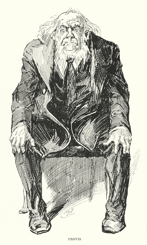 Illustrazione per Grandi Speranze di Charles Dickens da Harry Furniss