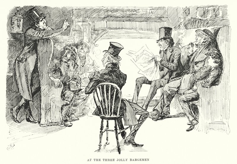 Illustrazione per Grandi Speranze di Charles Dickens da Harry Furniss