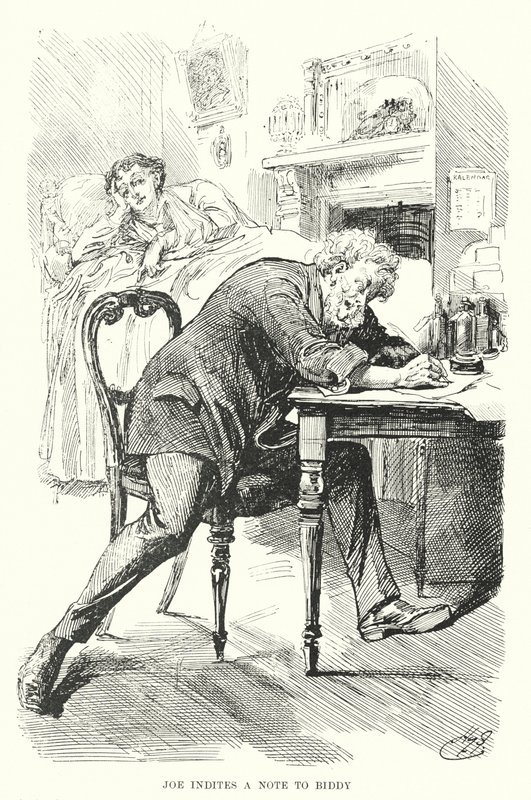 Illustrazione per Grandi Speranze di Charles Dickens da Harry Furniss