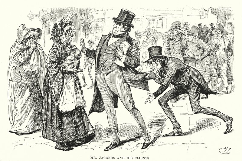 Illustrazione per Grandi Speranze di Charles Dickens da Harry Furniss