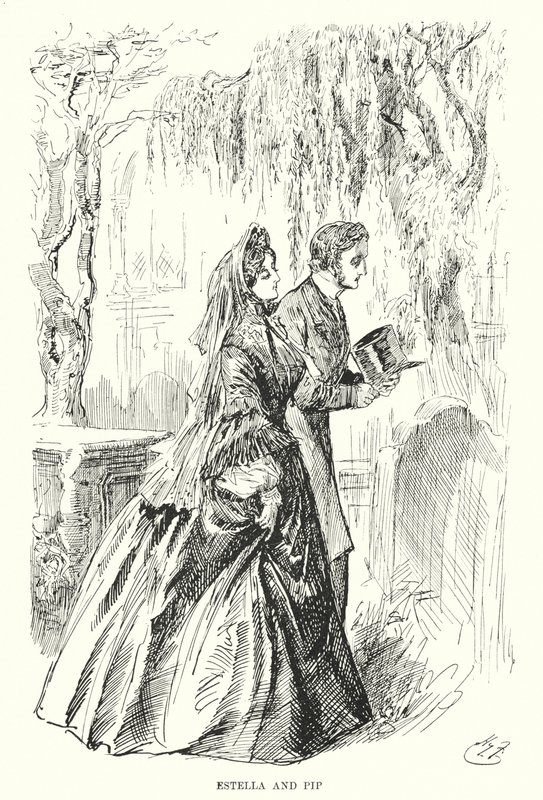 Illustrazione per Grandi Speranze di Charles Dickens da Harry Furniss