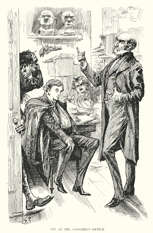 Illustrazione per Grandi Speranze di Charles Dickens da Harry Furniss