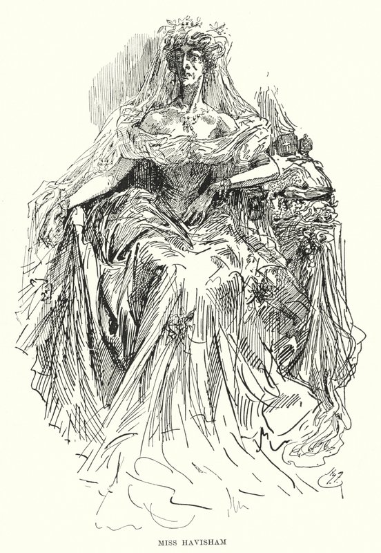 Illustrazione per Grandi Speranze di Charles Dickens da Harry Furniss
