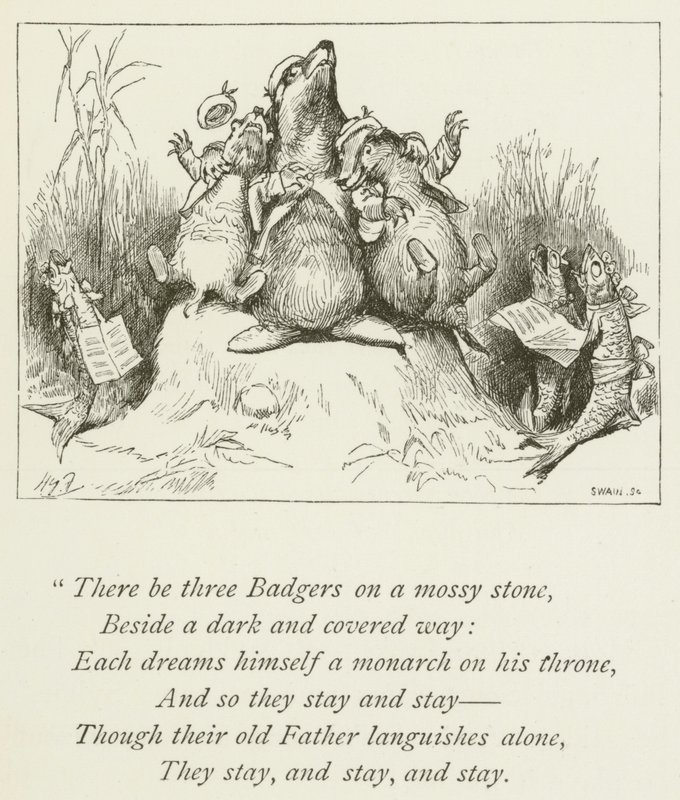Illustrazione per Sylvie e Bruno di Lewis Carroll da Harry Furniss