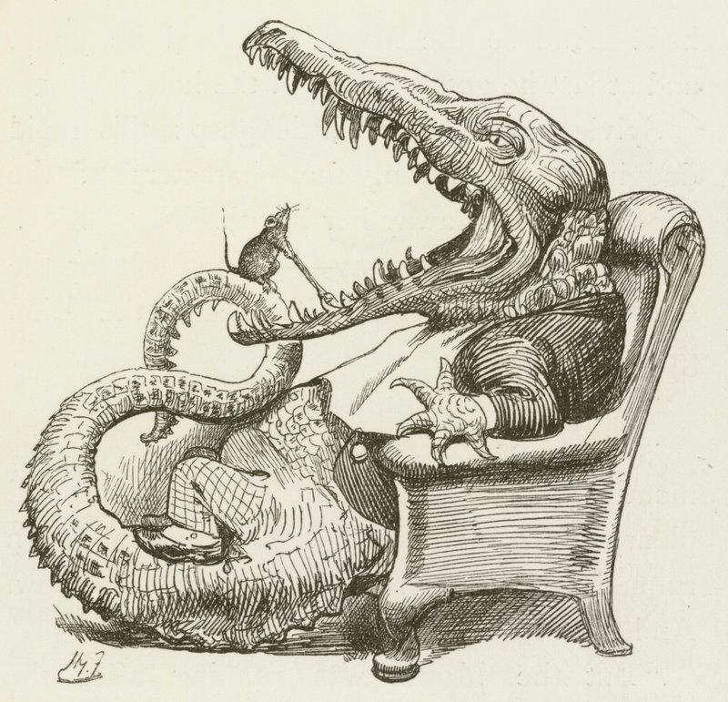 Illustrazione per Sylvie e Bruno di Lewis Carroll da Harry Furniss