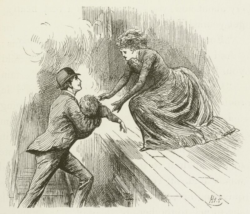 Illustrazione per Sylvie e Bruno di Lewis Carroll da Harry Furniss