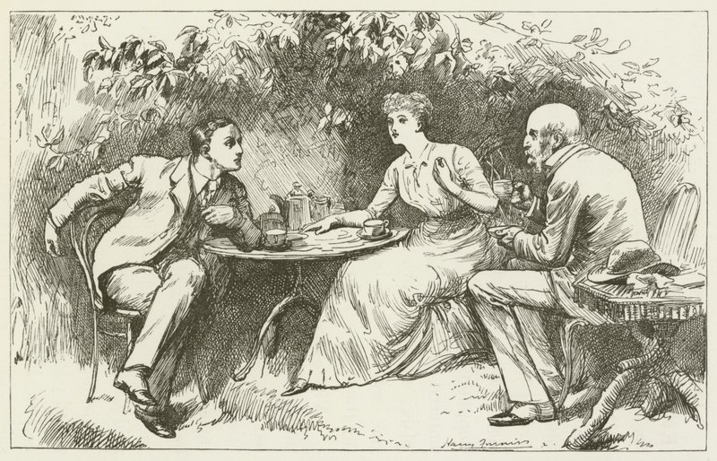 Illustrazione per Sylvie e Bruno di Lewis Carroll da Harry Furniss