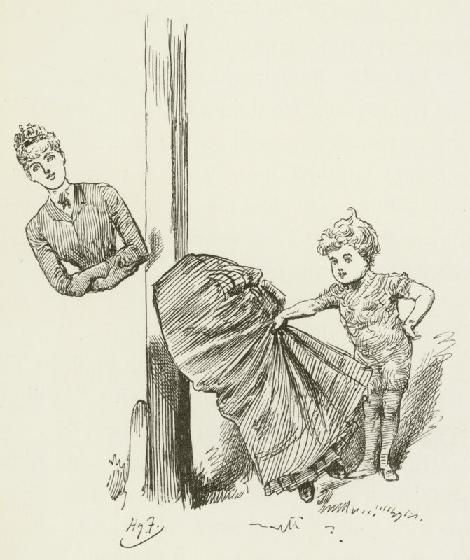 Illustrazione per Sylvie e Bruno di Lewis Carroll da Harry Furniss