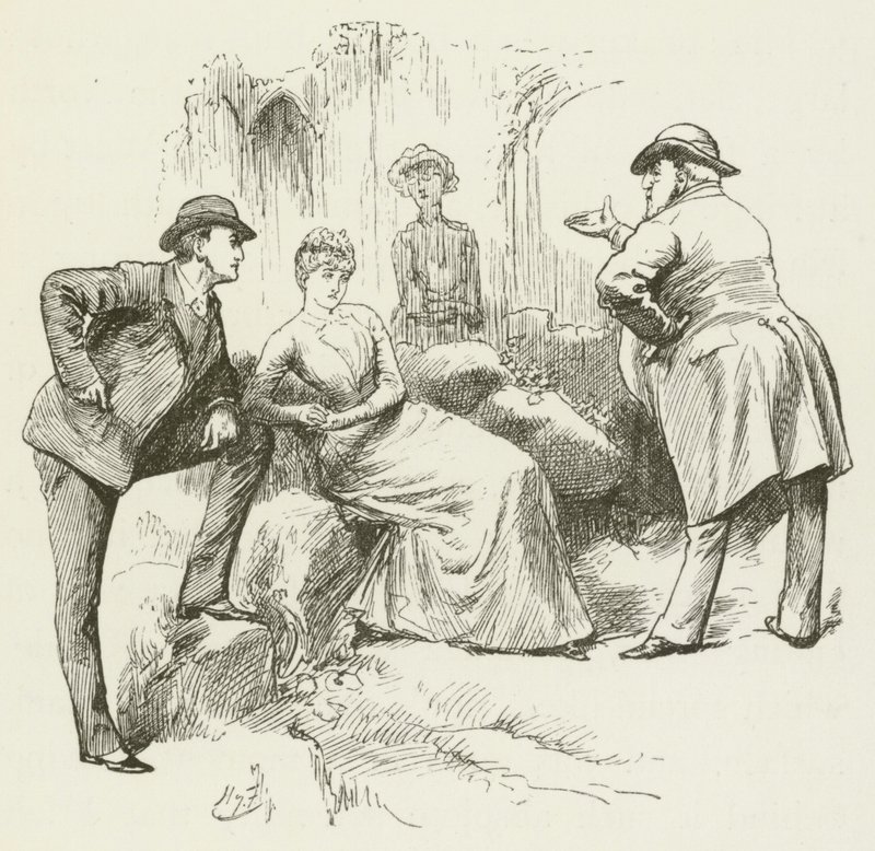 Illustrazione per Sylvie e Bruno di Lewis Carroll da Harry Furniss