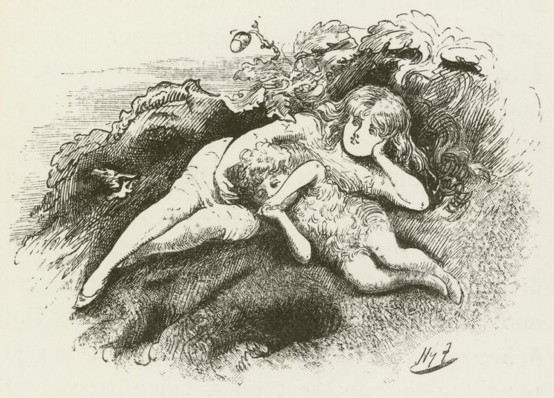 Illustrazione per Sylvie e Bruno di Lewis Carroll da Harry Furniss