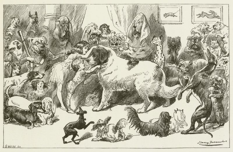 Illustrazione per Sylvie e Bruno di Lewis Carroll da Harry Furniss
