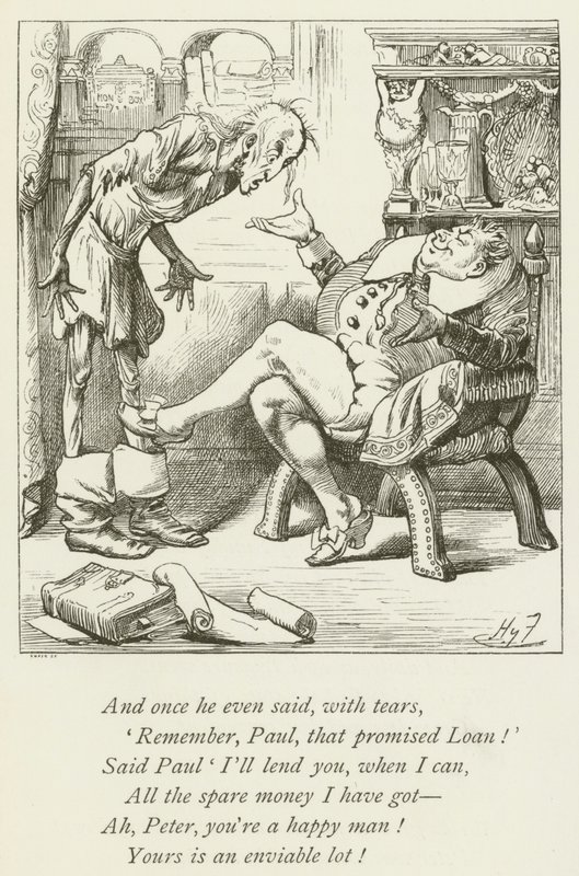 Illustrazione per Sylvie e Bruno di Lewis Carroll da Harry Furniss