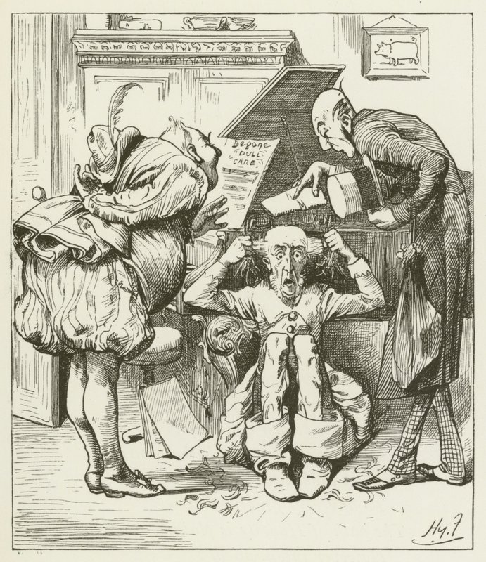 Illustrazione per Sylvie e Bruno di Lewis Carroll da Harry Furniss