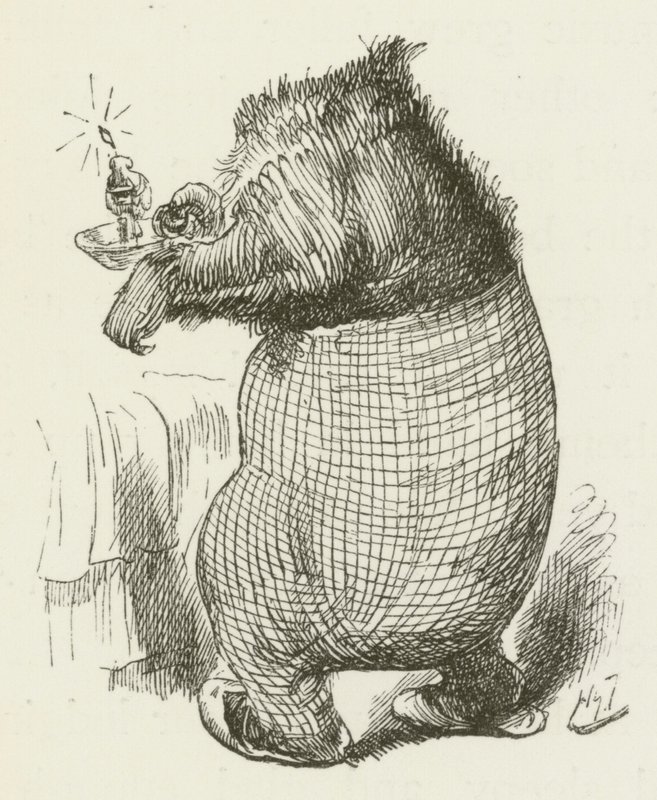 Illustrazione per Sylvie e Bruno di Lewis Carroll da Harry Furniss