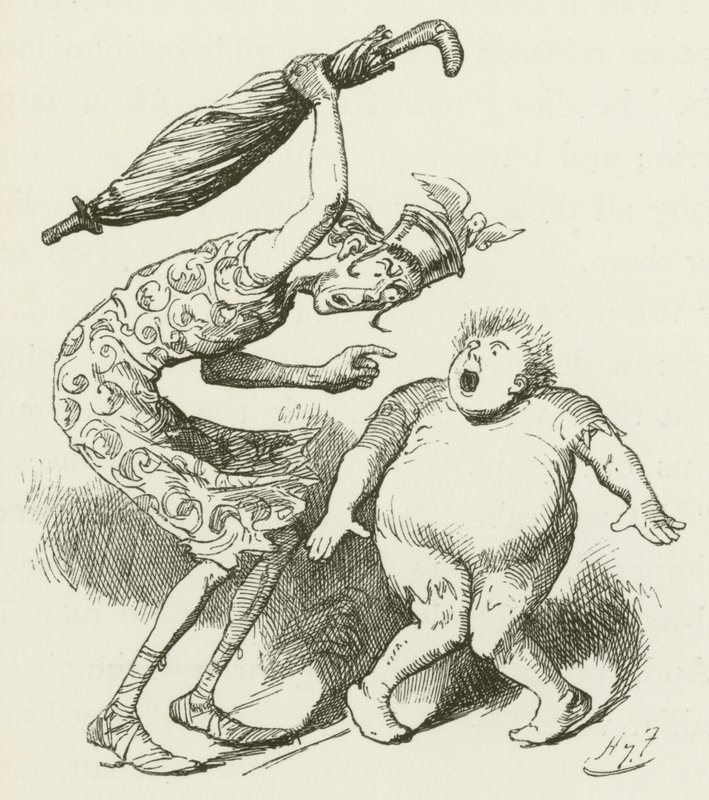 Illustrazione per Sylvie e Bruno di Lewis Carroll da Harry Furniss