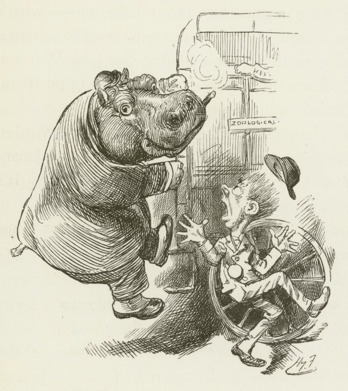 Illustrazione per Sylvie e Bruno di Lewis Carroll da Harry Furniss