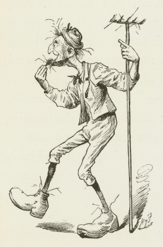 Illustrazione per Sylvie e Bruno di Lewis Carroll da Harry Furniss