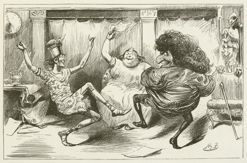 Illustrazione per Sylvie e Bruno di Lewis Carroll da Harry Furniss
