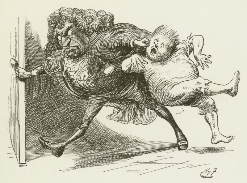 Illustrazione per Sylvie e Bruno di Lewis Carroll da Harry Furniss