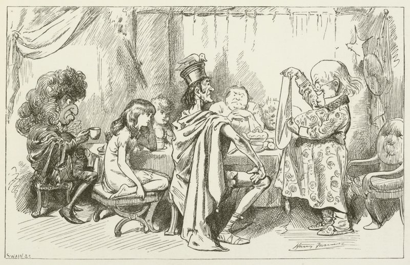 Illustrazione per Sylvie e Bruno di Lewis Carroll da Harry Furniss