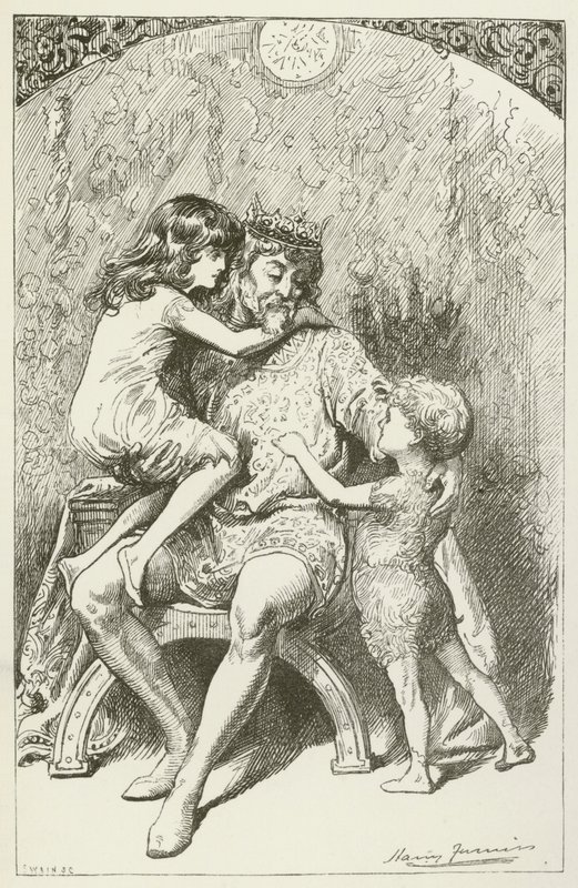 Illustrazione per Sylvie e Bruno di Lewis Carroll da Harry Furniss
