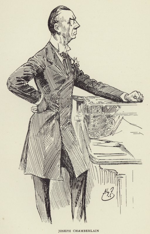 Joseph Chamberlain da Harry Furniss