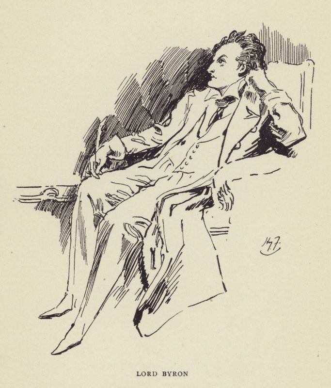 Lord Byron da Harry Furniss