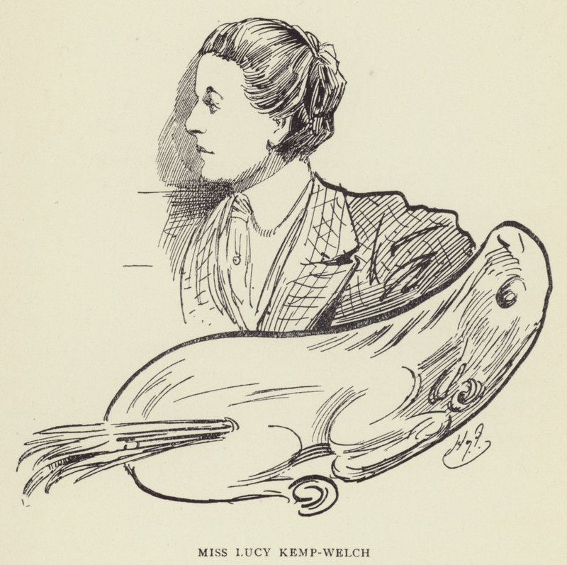 Miss Lucy Kemp-Welch da Harry Furniss