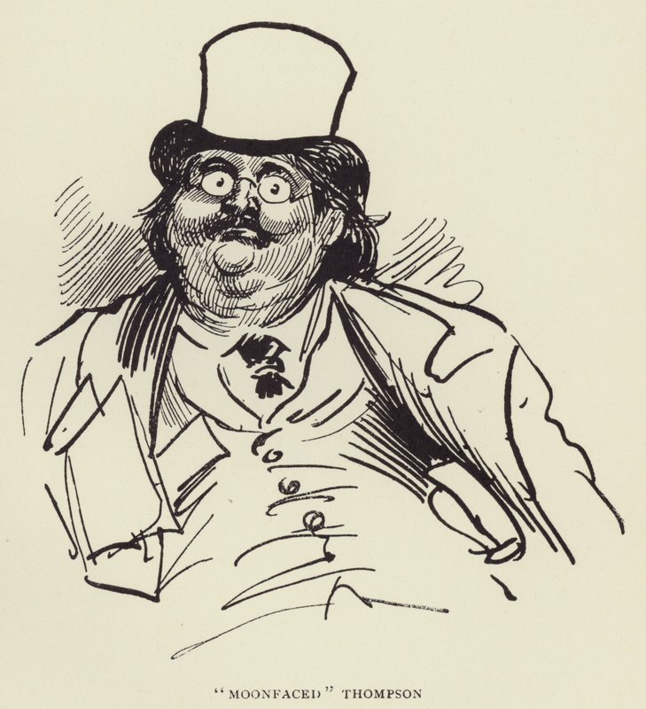 Faccia di luna Thompson da Harry Furniss