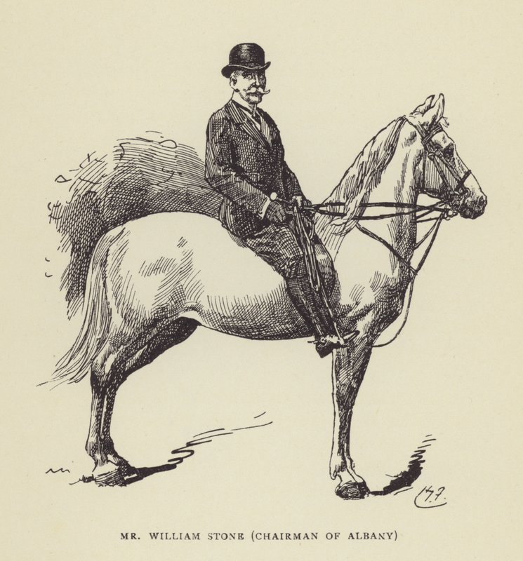 Mr William Stone, Presidente di Albany da Harry Furniss