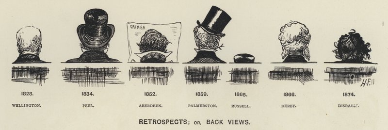 Retrospettive, o vedute posteriori dei principali politici del XIX secolo da Harry Furniss
