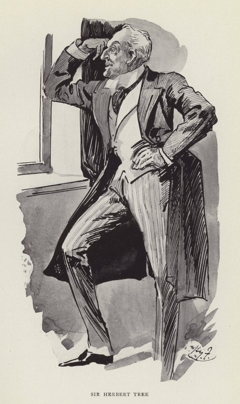 Sir Herbert Tree da Harry Furniss
