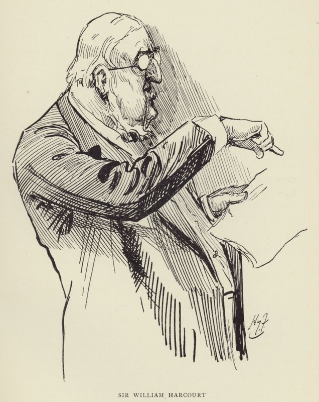 Sir William Harcourt da Harry Furniss