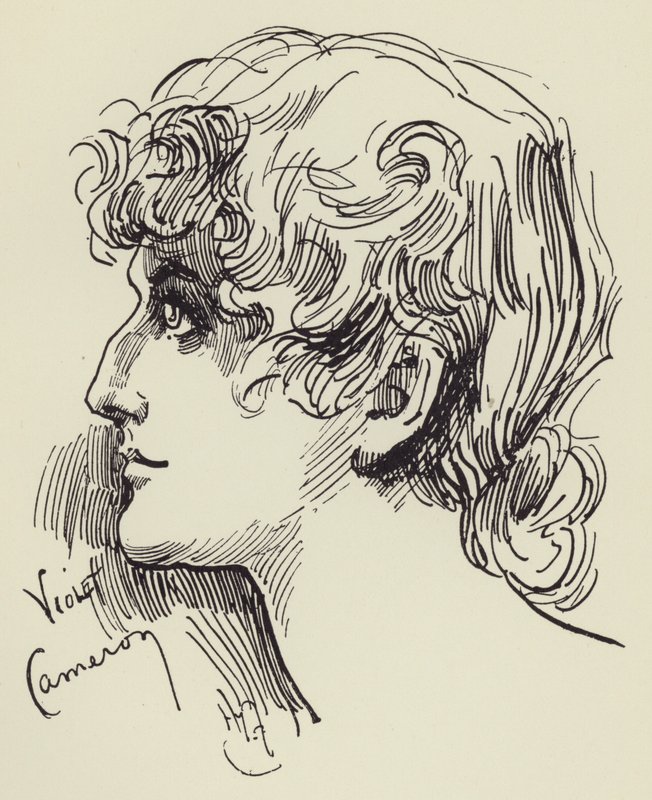 Violet Cameron da Harry Furniss