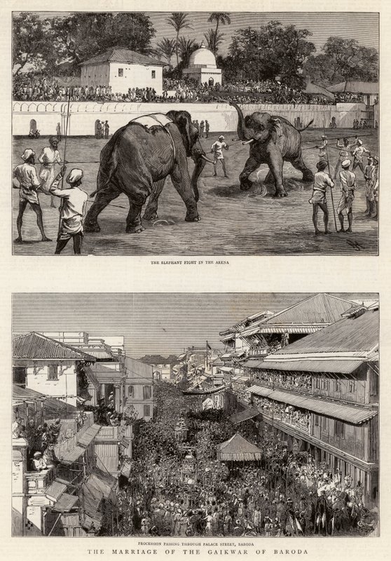 Il matrimonio del Gaikwar di Baroda da Harry Hamilton Johnston