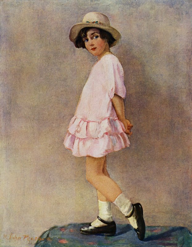 "Andrò bene?" - giovane ragazza che si prepara per uscire da Harry J. Pearson