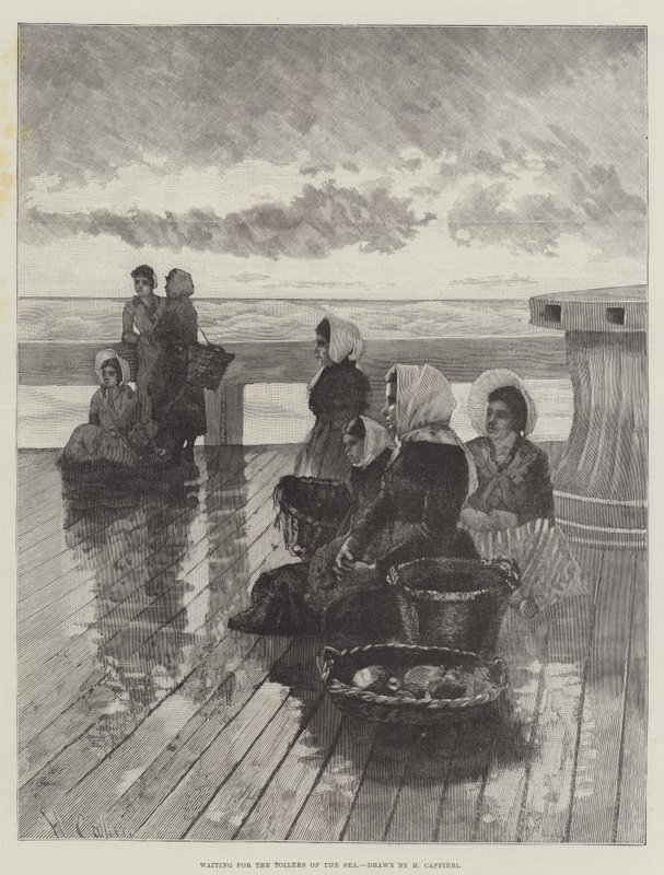 Aspettando i lavoratori del mare da Hector Caffieri